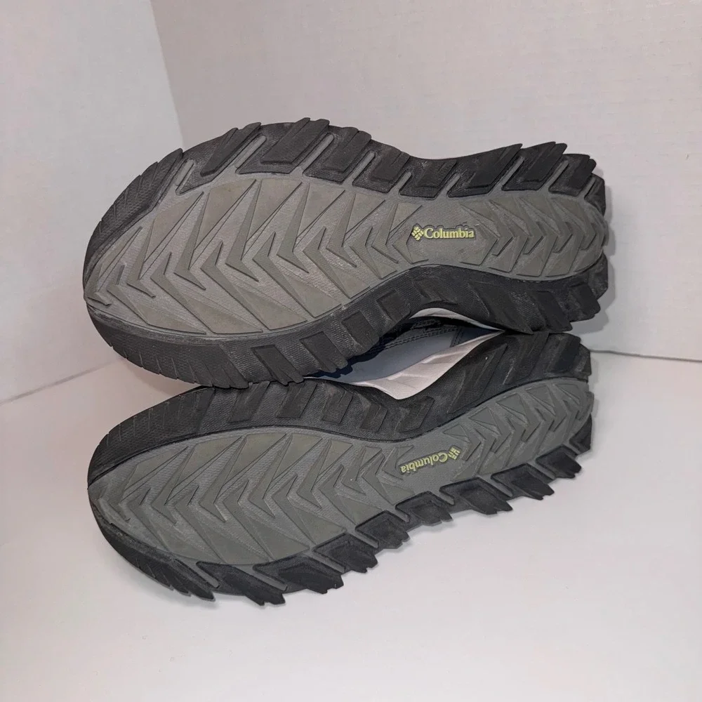 Columbia Women's Strata Trail Mid Waterproof Hiking Boots Grey/Slate Size 7.5